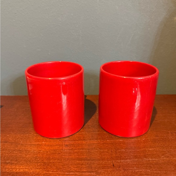 Set of 2 Waechtersbach Red Coffee Mugs, Germany - Picture 4 of 7